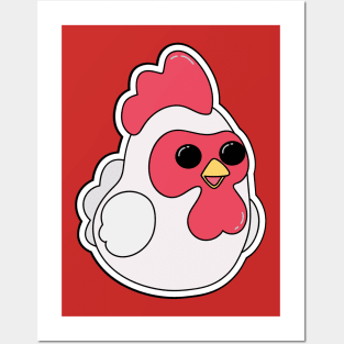 Cute Chicken Harvest Moon Posters and Art